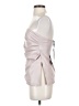 Lamarque 100% Polyurethane Silver Sleeveless Blouse Size S - photo 5