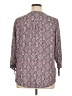Westport Gray 3/4 Sleeve Blouse Size XL - photo 2