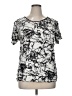 Cj Banks Silver Short Sleeve Top Size 1X - photo 1