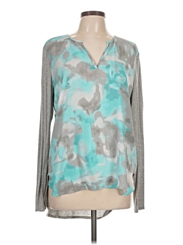T Tahari Long Sleeve T-Shirt (view 1)