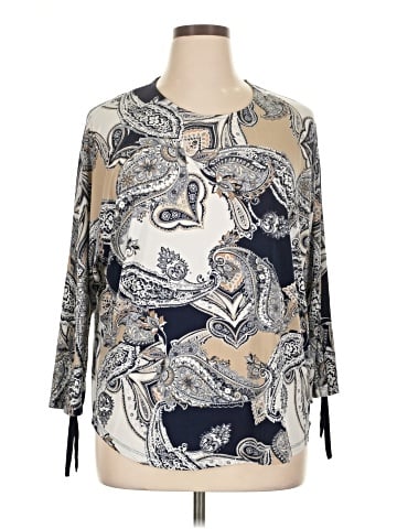 Allison Daley 3/4 Sleeve Blouse (view 1)