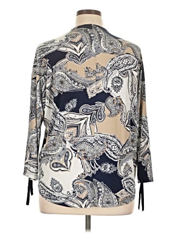 Allison Daley 3/4 Sleeve Blouse (view 2)