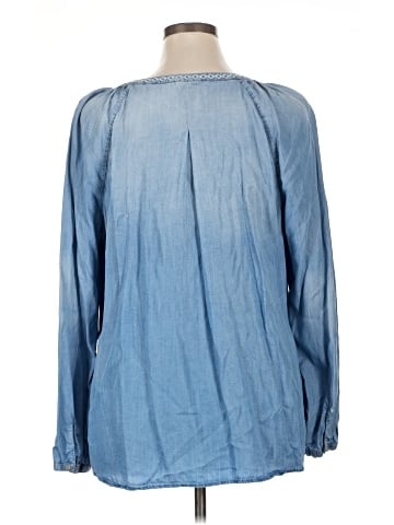 Vintage America Blues Long Sleeve Blouse (view 2)