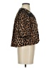 Shein Animal Print Brown 3/4 Sleeve Blouse Size S - photo 4
