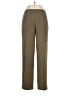 Ann Taylor 100% Silk Solid Green Silk Pants Size 6 - photo 1