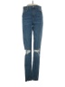Topshop Hearts Blue Jeans Size 30 waist - photo 1