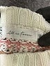 All in Favor Tweed White Pullover Sweater Size L - photo 7
