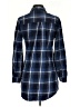 Forever 21 100% Cotton Plaid Blue Casual Dress Size S - photo 2
