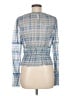 Porridge 100% Polyester Blue Long Sleeve Top Size M - photo 2