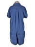Vineyard Vines 100% Tencel Solid Blue Romper Size 4 - photo 2