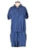 Vineyard Vines 100% Tencel Solid Blue Romper Size 4 - photo 1