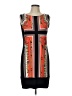 Evovorro Graphic Orange Cocktail Dress Size L - photo 1
