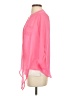 L.e.i. 100% Polyester Pink 3/4 Sleeve Blouse Size S - photo 5