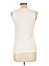 Michael Simon 100% Cotton Ivory Sleeveless Blouse Size L - photo 2