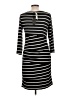 Cupio Stripes Black Casual Dress Size L - photo 2