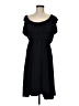 Max Studio Solid Black Casual Dress Size M - photo 1