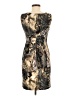 Connected Apparel Camo Brown Black Cocktail Dress Size 6 (petite) - photo 2