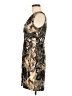Connected Apparel Camo Brown Black Cocktail Dress Size 6 (petite) - photo 5