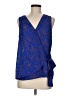 Allison Joy 100% Polyester Blue Sleeveless Blouse Size M - photo 1