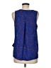Allison Joy 100% Polyester Blue Sleeveless Blouse Size M - photo 2