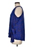 Allison Joy 100% Polyester Blue Sleeveless Blouse Size M - photo 5