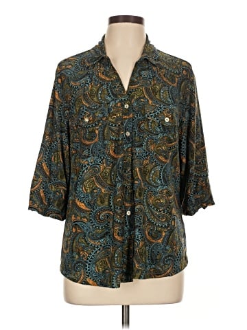 Cathy 3/4 Sleeve Blouse (view 1)