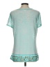 Onyx Teal Short Sleeve Top Size L - photo 2