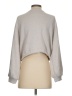 Zara Metallic Gray Sweatshirt Size S - photo 2