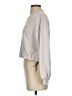 Zara Metallic Gray Sweatshirt Size S - photo 5