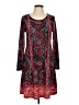 Neiman Marcus Paisley Burgundy Casual Dress Size 10 - photo 1