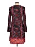 Neiman Marcus Paisley Burgundy Casual Dress Size 10 - photo 2