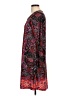 Neiman Marcus Paisley Burgundy Casual Dress Size 10 - photo 5