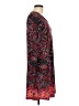 Neiman Marcus Paisley Burgundy Casual Dress Size 10 - photo 4