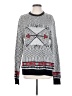 Koto Graphic Gray Pullover Sweater Size S - photo 1