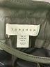 Topshop 100% Polyester Metallic Green Black Shorts Size 8 - photo 3