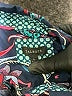 Talbots 100% Cotton Paisley Blue Long Sleeve Button-Down Shirt Size L - photo 7