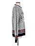 Koto Graphic Gray Pullover Sweater Size S - photo 4
