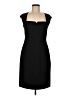 Boston Proper Solid Black Cocktail Dress Size 6 - photo 1