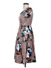 Assorted Brands Floral Brown Casual Dress Size S - photo 5