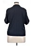Shein 100% Polyester Blue Short Sleeve Blouse Size XL - photo 2