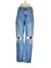 H&M Graphic Blue Jeans Size 10 (estimated) - photo 1