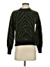 Cloud Chaser Chevron-herringbone Green Pullover Sweater Size S - photo 1