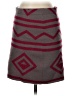 Toad & Co 100% Merino Chevron-herringbone Gray Wool Skirt Size S - photo 1