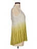 Solid & Striped Yellow Sleeveless Top Size L (estimated) - photo 4