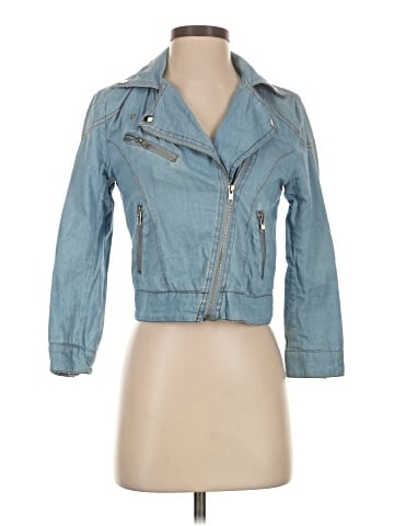 Romeo & Juliet Couture Denim Jacket (view 1)
