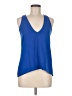Three of Something 100% Polyester Blue Sleeveless Blouse Size M - photo 1