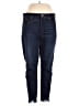 Ann Taylor LOFT Solid Blue Jeans Size 32 waist - photo 1