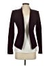 Theory Burgundy Blazer Size 4 - photo 1