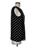 Chaus 100% Polyester Polka Dots Black Sleeveless Top Size M - photo 4