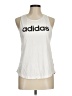 Adidas White Tank Top Size M - photo 1